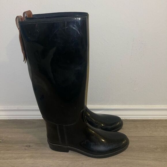 Coach rain boots size 9 - Picture 3 of 6